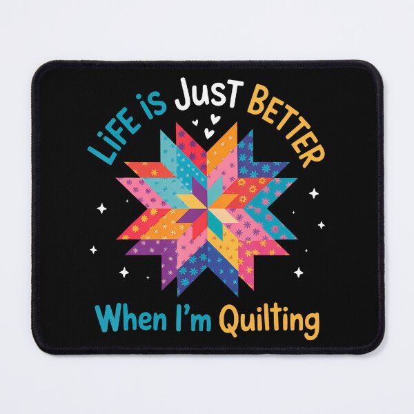 Item preview, Funny Sewing Quilter Life Is Just Better When I'M Quilting designed and sold by markettathorn.