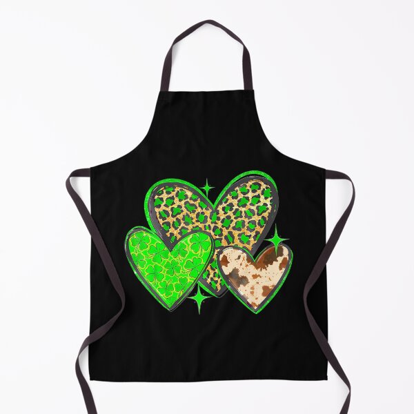 Item preview, Leopard Heart Lucky Clover St Patricks Day designed and sold by Moxizz.