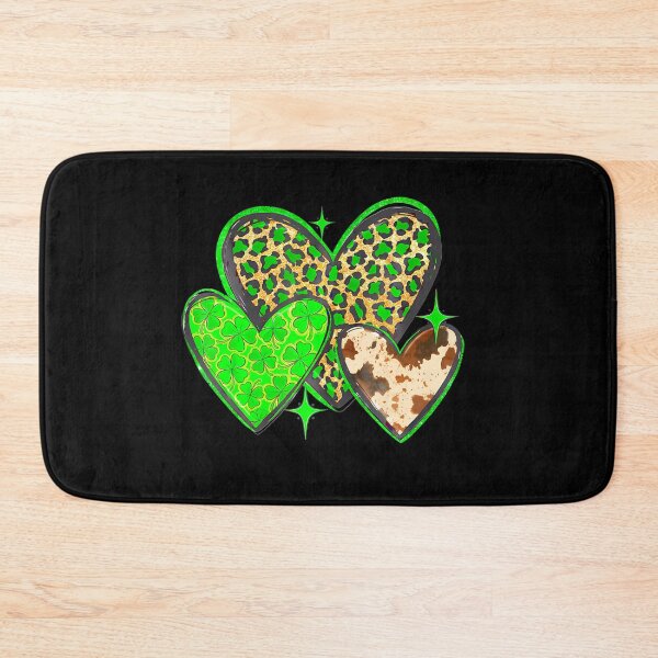 Item preview,  Leopard Heart Lucky Clover St Patricks Day  designed and sold by Moxizz.