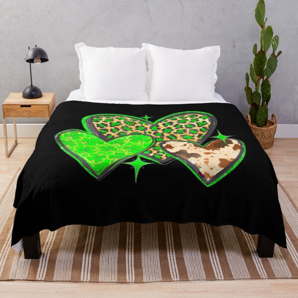 Item preview,  Leopard Heart Lucky Clover St Patricks Day  designed and sold by Moxizz.