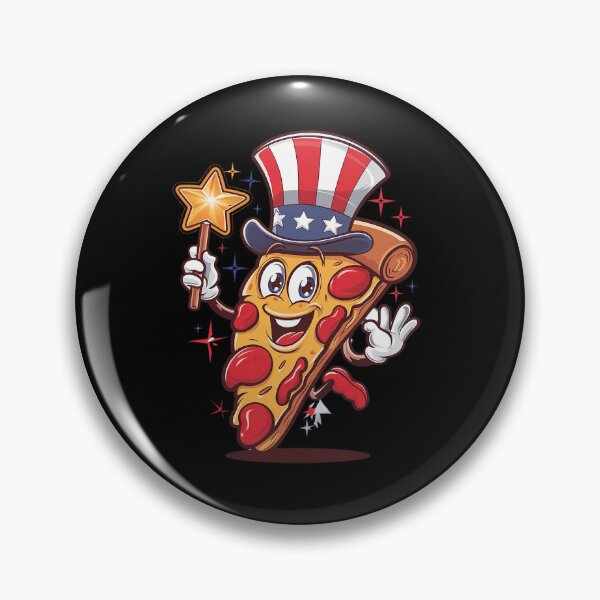 Item preview, 4th Of July Pizza America Independence Day Celebration Donut designed and sold by Moxizz.