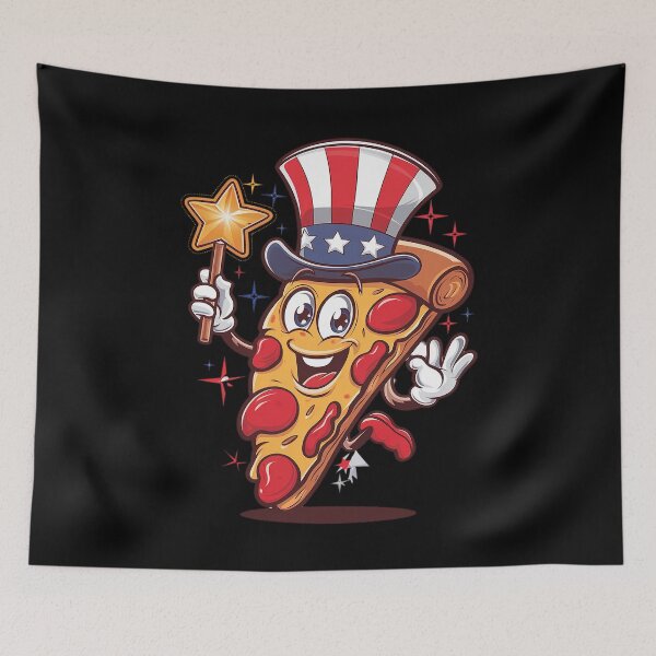 Item preview, 4th Of July Pizza America Independence Day Celebration Donut  designed and sold by Moxizz.