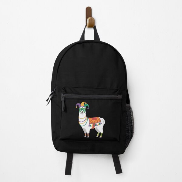 Item preview, Mardi Gras Funny Llama No Probllama New Orleans Louisiana designed and sold by Moxizz.