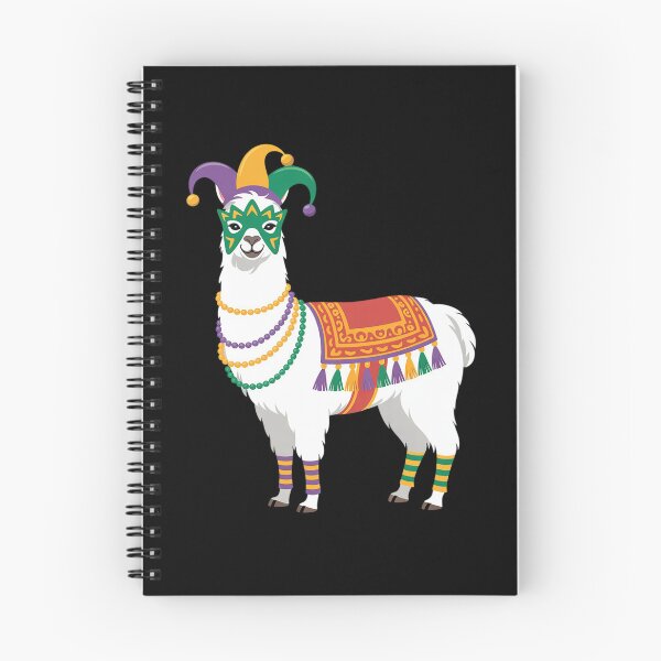 Item preview, Mardi Gras Funny Llama No Probllama New Orleans Louisiana designed and sold by Moxizz.