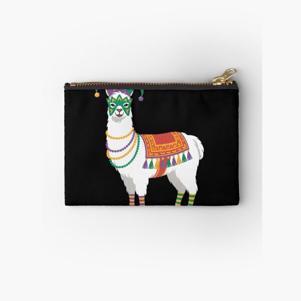 Item preview, Mardi Gras Funny Llama No Probllama New Orleans Louisiana designed and sold by Moxizz.