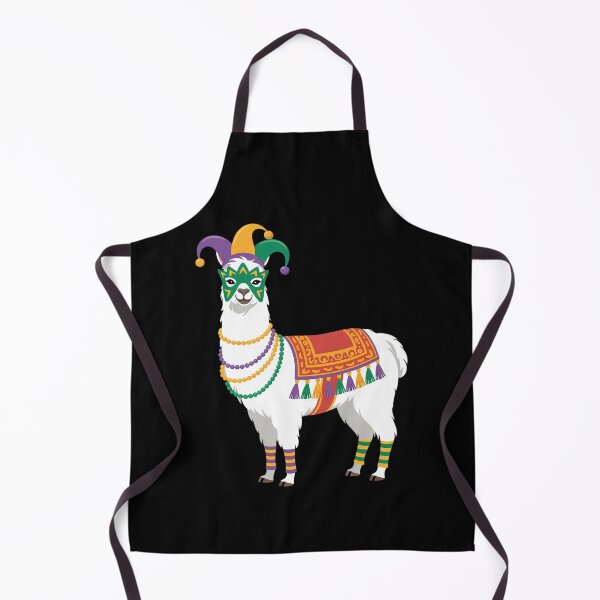 Item preview, Mardi Gras Funny Llama No Probllama New Orleans Louisiana designed and sold by Moxizz.