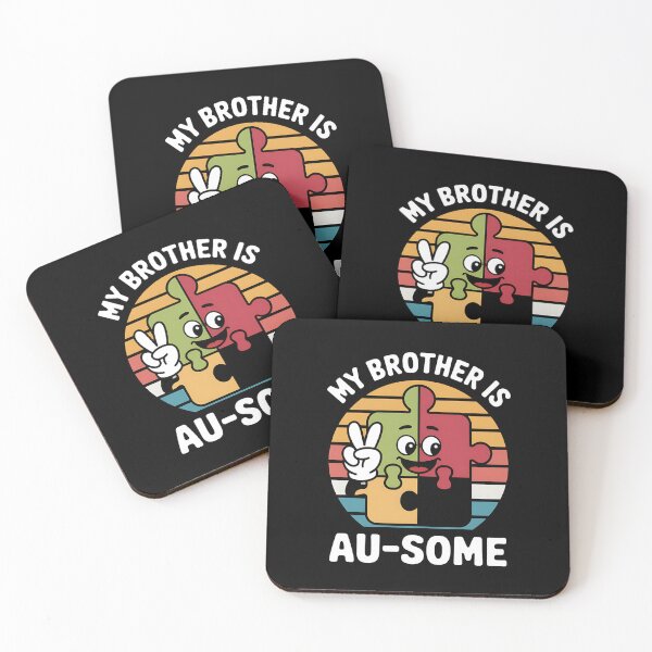 Item preview, My Brother Is Awesome Autism Awareness Sister Autistic designed and sold by CruelShadesSt.