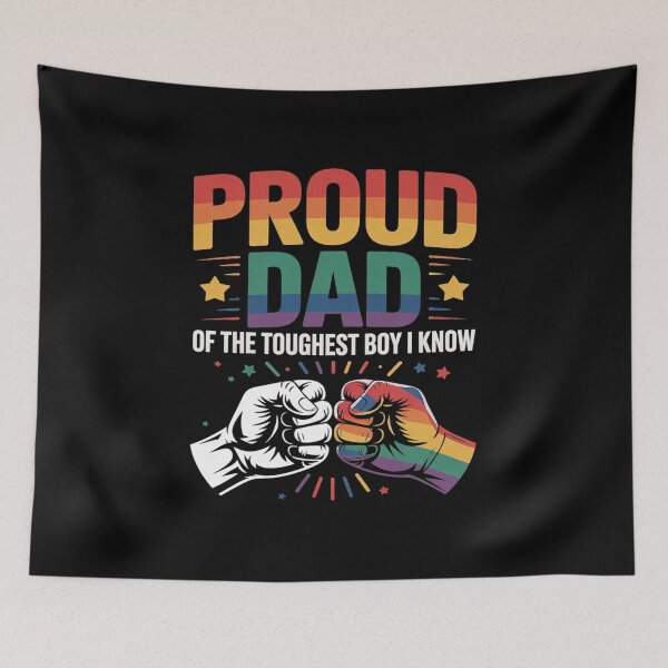 Item preview, Autism Awareness Proud Dad Of The Toughest Boy Autism designed and sold by CruelShadesSt.