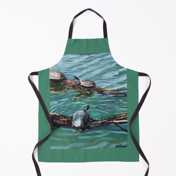 Item preview, Turtles on Misty Lake designed and sold by Blandine Broomfield.
