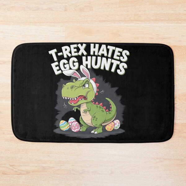 Item preview, Bunny Dinosaur Easter Day  T-Rex Hates Egg Hunts designed and sold by catsdothingz.