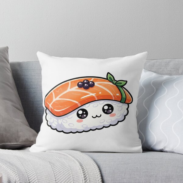 Item preview, Kawaii Salmon Nigiri designed and sold by plastikelectrik.
