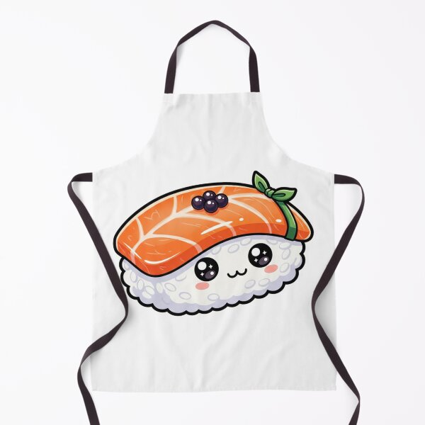 Item preview, Kawaii Salmon Nigiri designed and sold by plastikelectrik.