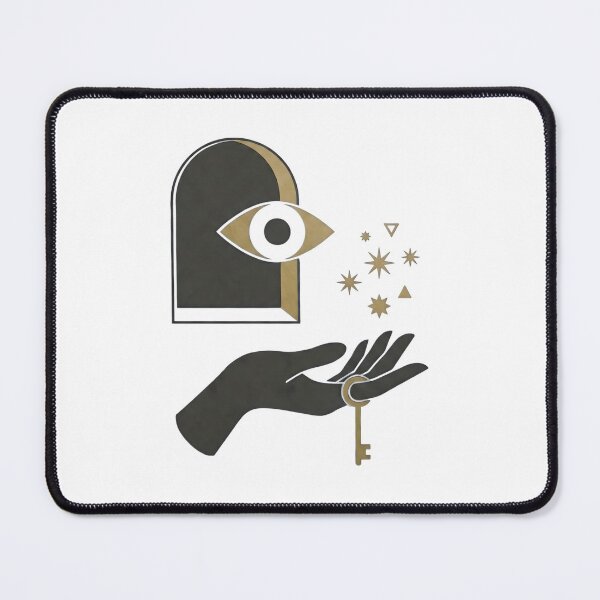 Item preview, The Seeing Eye & The Key – Symbol of Hidden Knowledge designed and sold by SoulenCify.