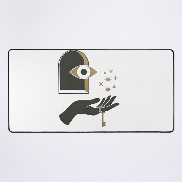 Item preview, The Seeing Eye & The Key – Symbol of Hidden Knowledge designed and sold by SoulenCify.