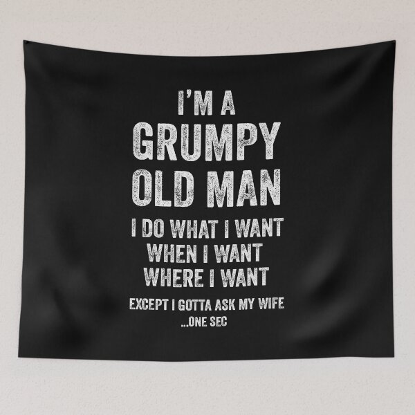 Item preview, Grumpy Old Man Funny Husband Gifts Dad Grandpa  designed and sold by ArleneRowe.