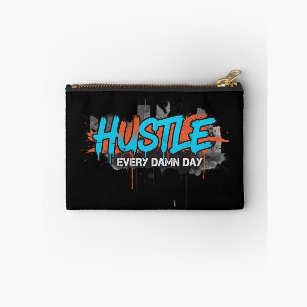Item preview, Hustle Every Damn Day Motivational Quote Design designed and sold by GiftedExplorer.