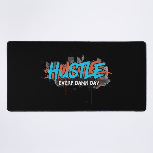 Item preview, Hustle Every Damn Day Motivational Quote Design designed and sold by GiftedExplorer.