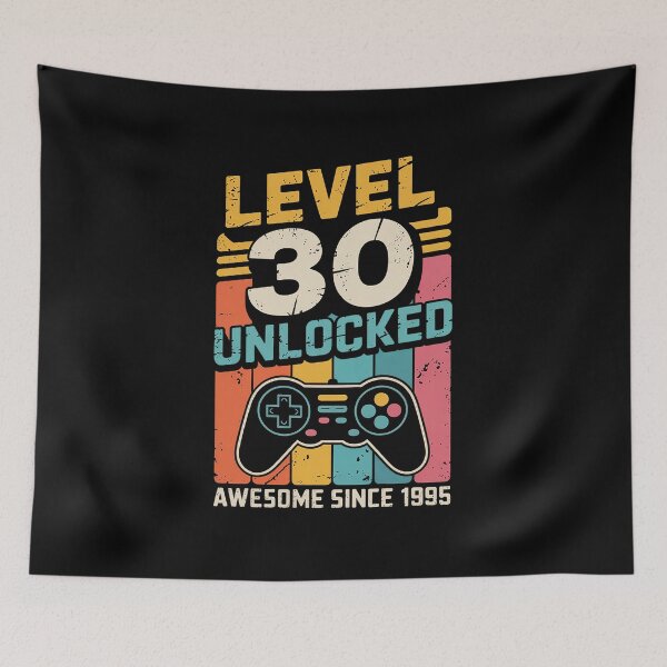 Artikelvorschau, Level 30 freigeschaltet – 30. Geburtstag – Geburtstag eines 30-jährigen Gamers entworfen und verkauft von ReadySide.