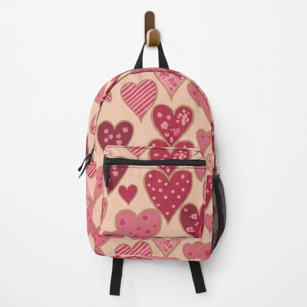 Item preview, Chunky Hearts Seamless Print"Dotted & Striped Valentine's Day Pattern" designed and sold by ZyVoAli.