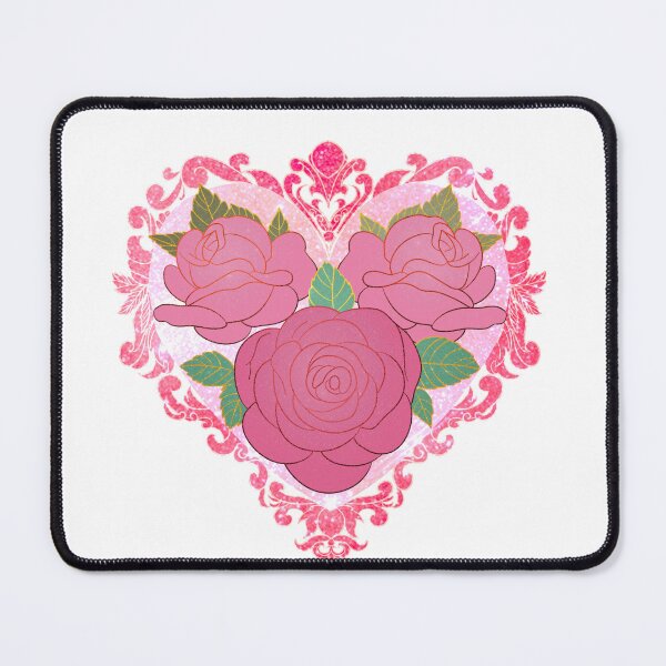 Item preview, Romantic Rose Heart Pattern designed and sold by Dintheo.