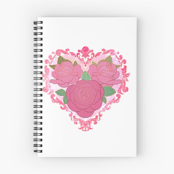 Item preview, Romantic Rose Heart Pattern designed and sold by Dintheo.