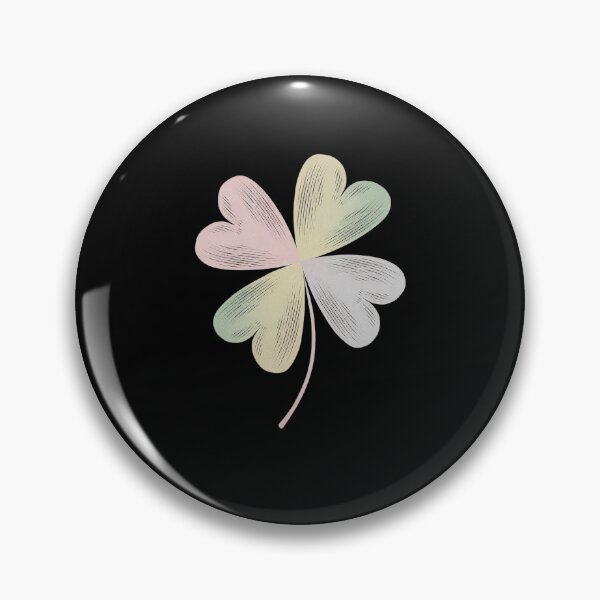 Item preview, Chic Pretty Retro Lucky St.Patrick’s Day Four Leaf Clover designed and sold by catsdothingz.