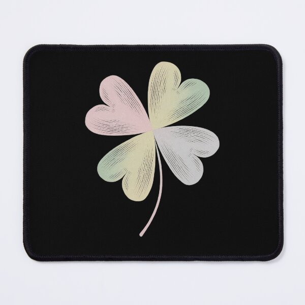 Item preview, Chic Pretty Retro Lucky St.Patrick’s Day Four Leaf Clover designed and sold by catsdothingz.