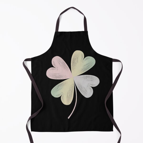 Item preview, Chic Pretty Retro Lucky St.Patrick’s Day Four Leaf Clover designed and sold by catsdothingz.