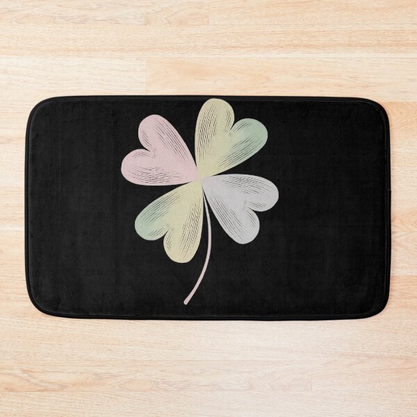 Item preview, Chic Pretty Retro Lucky St.Patrick’s Day Four Leaf Clover designed and sold by catsdothingz.