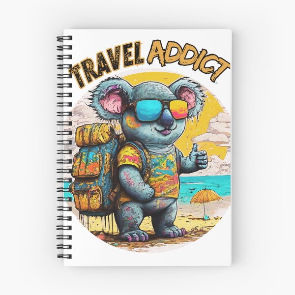 Item preview, Travel Addict designed and sold by DreamerVibes.