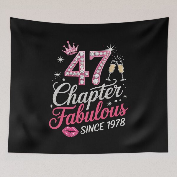 Item preview, Chapter 47 Fabulous Since 1978 47Th Birthday designed and sold by IhanVaanMaArt.