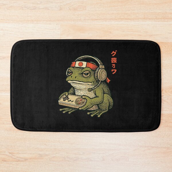Item preview, Japanese Gamer Frog Art Men Women Boys Funny Vintage Gaming  designed and sold by ArleneRowe.