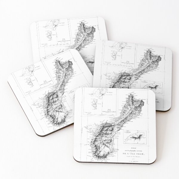 Item preview, Guam Historic Map of 1819 - #2 designed and sold by YuckyCat.