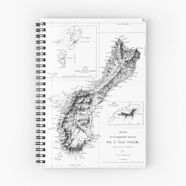 Item preview, Guam Historic Map of 1819 - #2 designed and sold by YuckyCat.