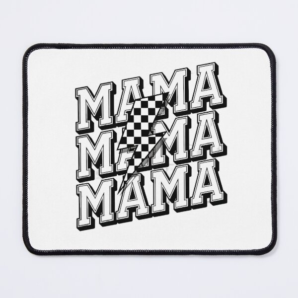 Item preview, Checkered Mama Lightning Bolt Mother's Day For Mom Mother  designed and sold by catsdothingz.