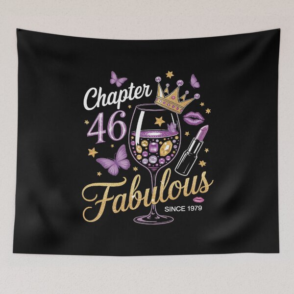 Item preview, Chapter 46 Fabulous Est 1979 46th B-day Queen Diamond designed and sold by ReadySide.
