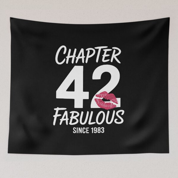 Item preview, Chapter 42 Fabulous Since 1983 42nd Birthday designed and sold by FortuneFull.