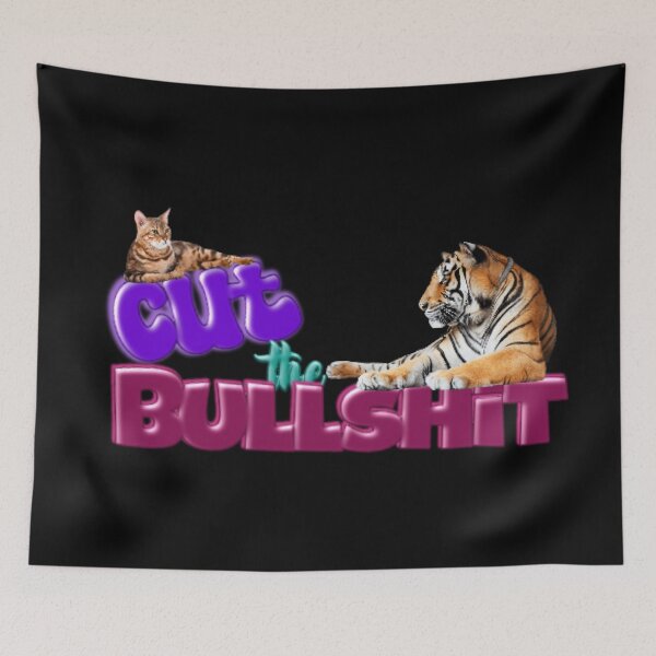 Item preview, Cut The Bullshit!  designed and sold by AbstractAsylum.