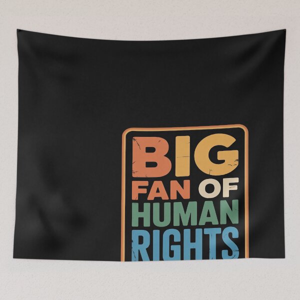 Item preview, Big Fan of Human Rights Equality Diversity Freedom designed and sold by Bstilablhot.