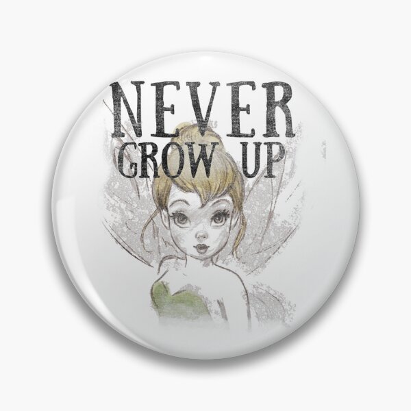 Item preview, Tinker Bell Never Grow Up Sketched Portrait designed and sold by hultztimoner.