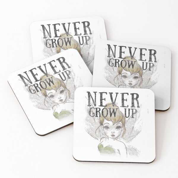 Item preview, Tinker Bell Never Grow Up Sketched Portrait designed and sold by hultztimoner.