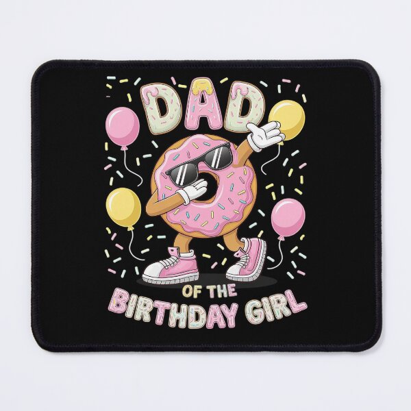 Item preview, Dad Of The Birthday Girl Funny Dabbing Donut Fathers Day designed and sold by catsdothingz.