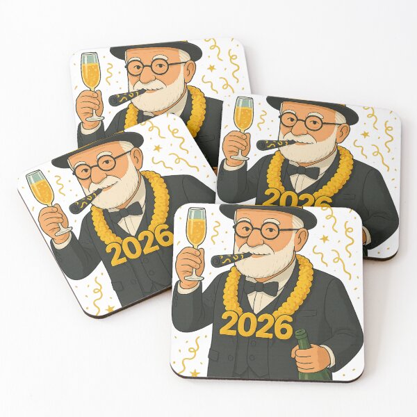 Item preview, Freud New Year 2026 designed and sold by Li. Images of everything.