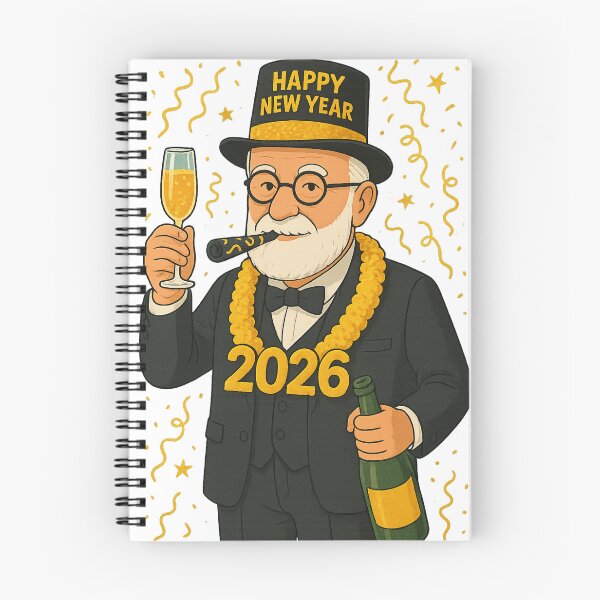 Item preview, Freud New Year 2026 designed and sold by Lizandro  Serrano Pacheco.