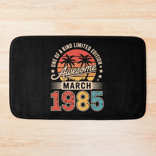 Item preview, Awesome Since March 1985 40th Birthday designed and sold by IhanVaanMaArt.