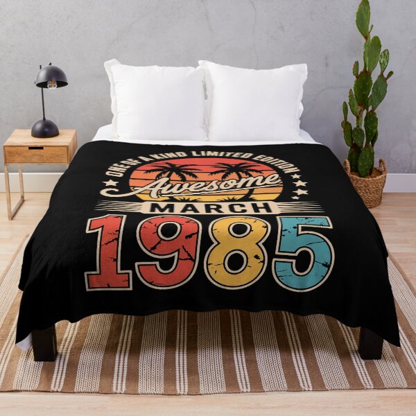 Item preview, Awesome Since March 1985 40th Birthday designed and sold by IhanVaanMaArt.
