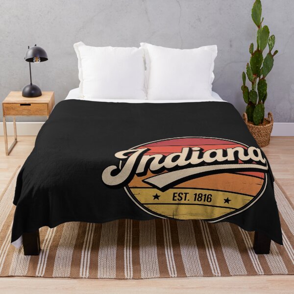 Item preview, Indiana Home State IN Cool 70s Style Sunset designed and sold by Bstilablhot.