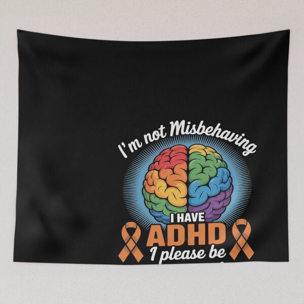 Item preview, I Have ADHD Awareness Month ADHD Warrior ADHD Support designed and sold by Bstilablhot.