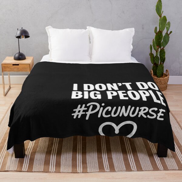 Item preview, I Don't Do Big People  PICU Nurse Pediatric ICU Nursing designed and sold by Bstilablhot.