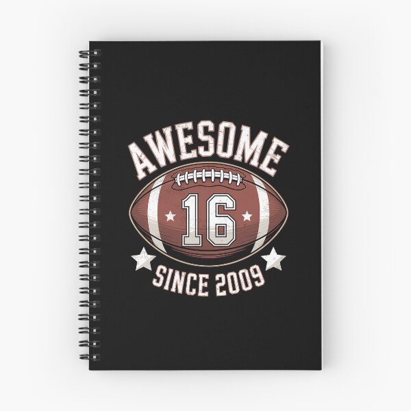 Item preview, Awesome Since 2009 16 Year Old Football Player 16th Birthday designed and sold by LKappa3Faber.